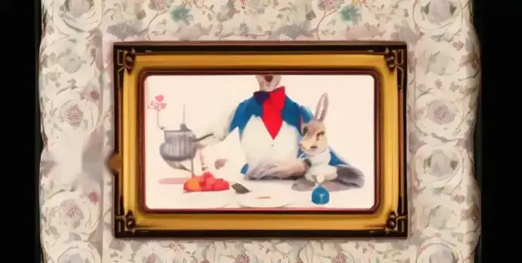 Vendégszoba belső tere